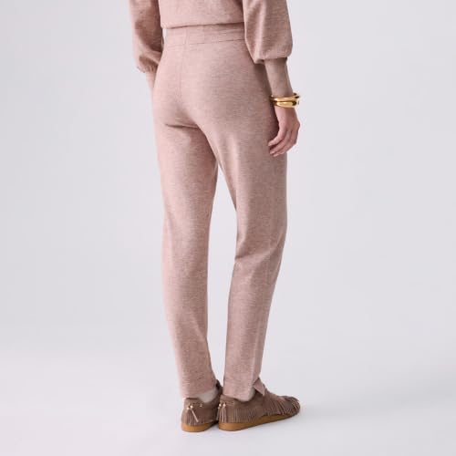 Liu Jo Pantaloni Maglia Logo LJ Coulisse Gamba con Spacchetti