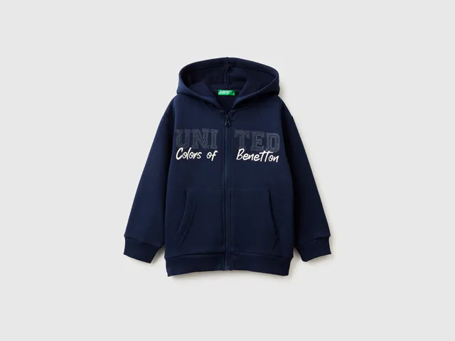 United Colors of Benetton Sweatshirts Felpa Zip Taglia 82 Cotone
