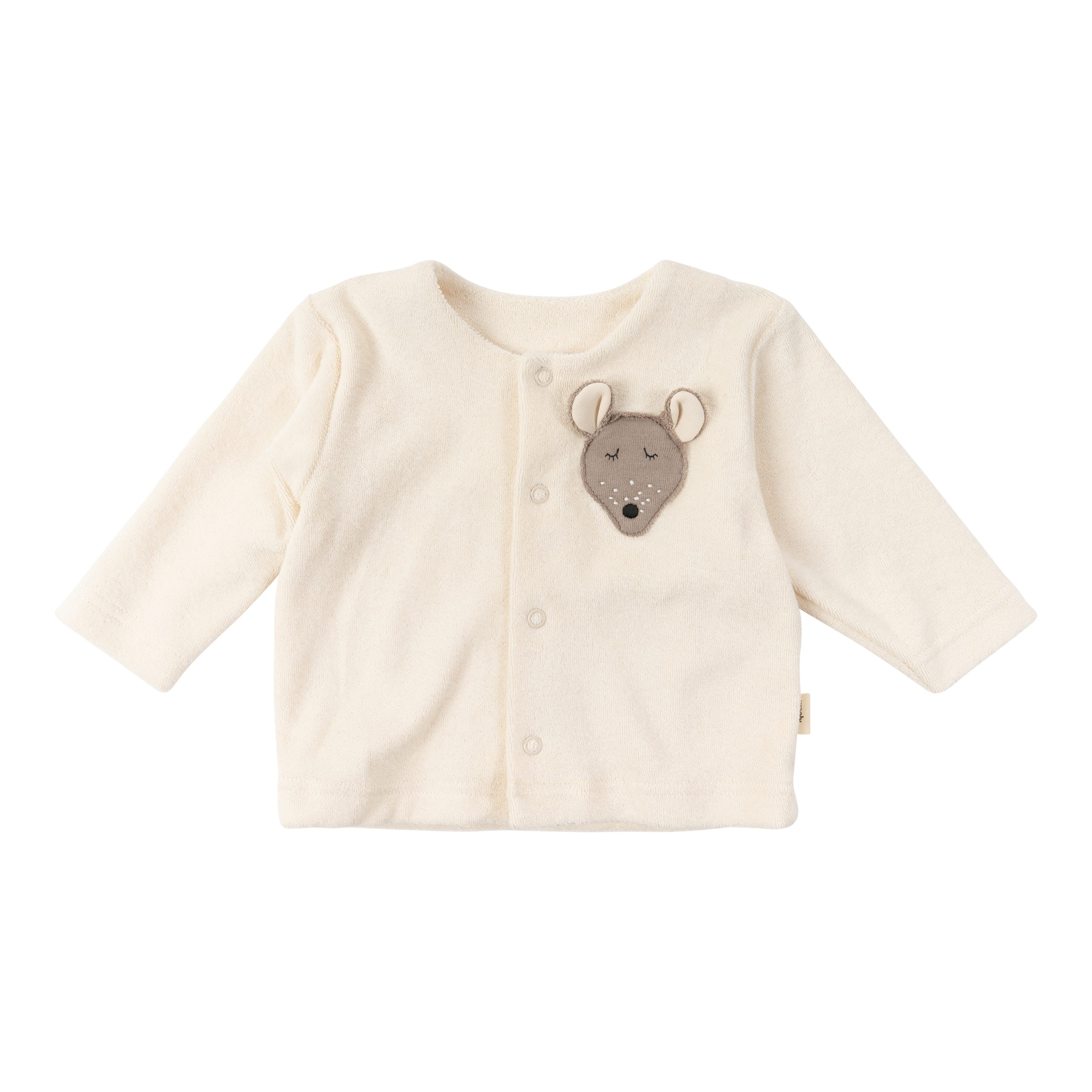 Woolly Organic Embroidered Terry Jacket SS26 giacca spugna