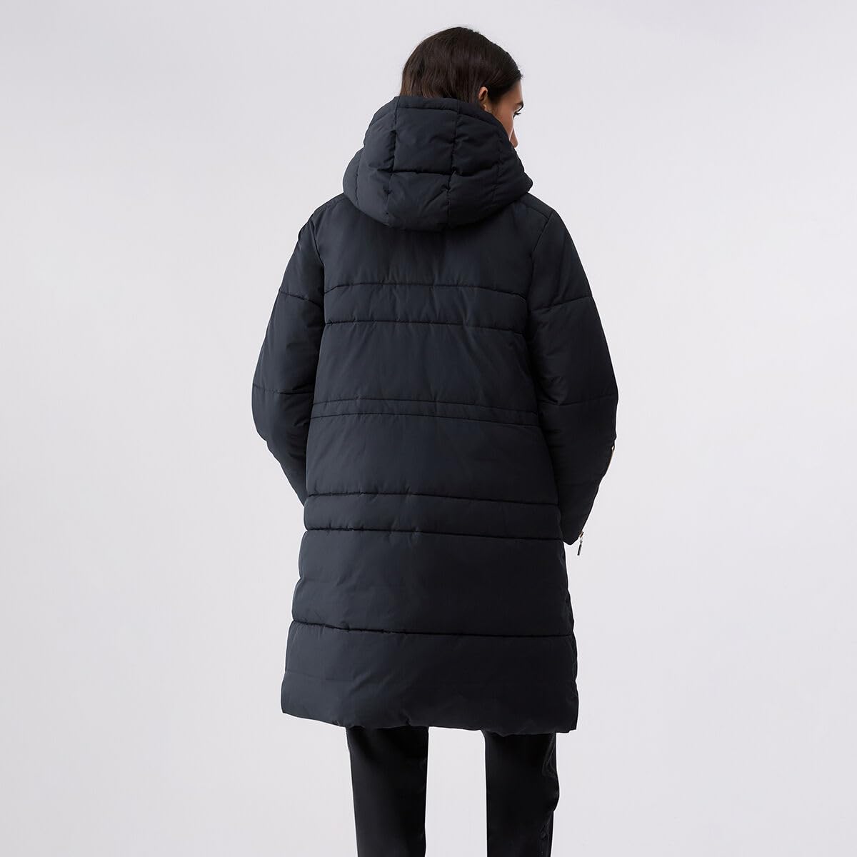 Liu Jo Baby Giubbotto Lungo Nylon Opaco giacca taglia L imbottita