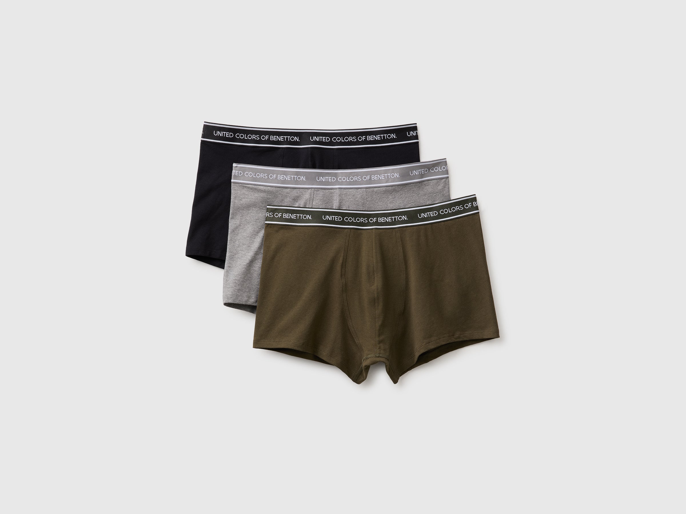 United Colors of Benetton boxer cotone 3 pezzi taglia L