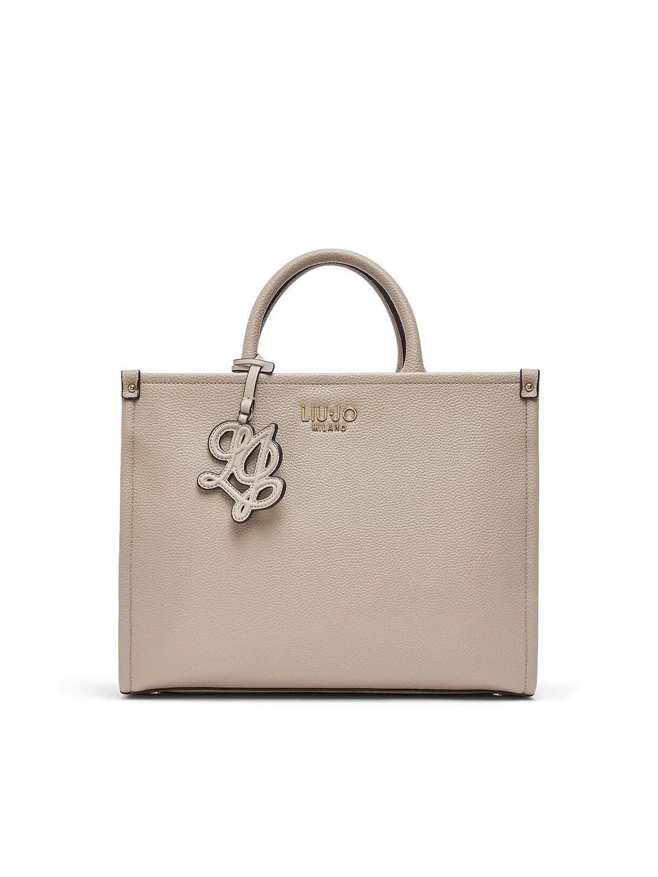 Liu Jo Borse Borsa a Mano Media Beige bottalata