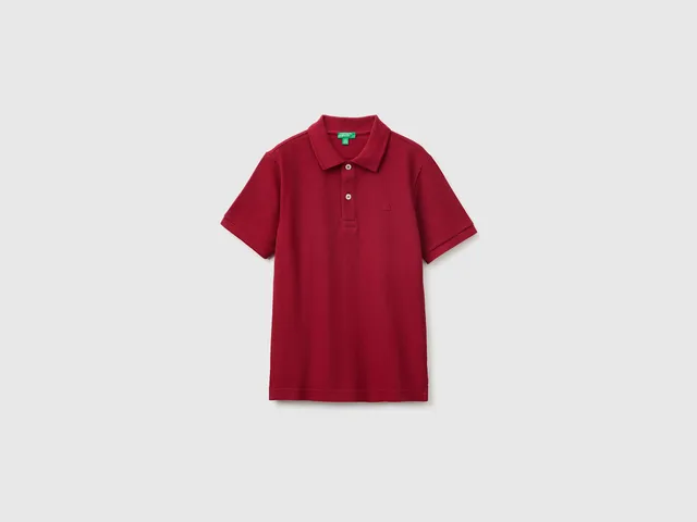 United Colors of Benetton Polo manica corta cotone bio