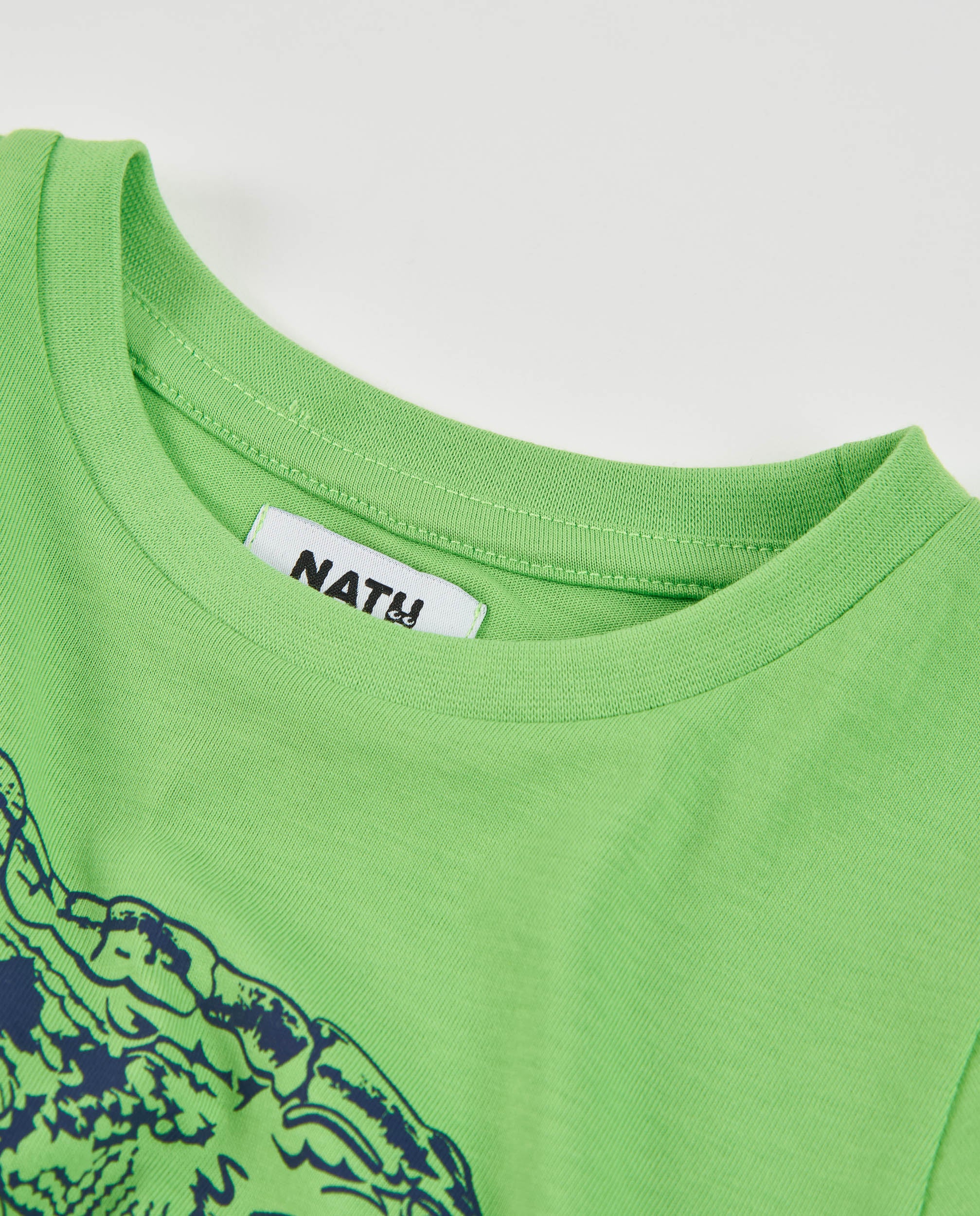 TucTuc Magliette maglia bambino coccodrillo verde manica lunga