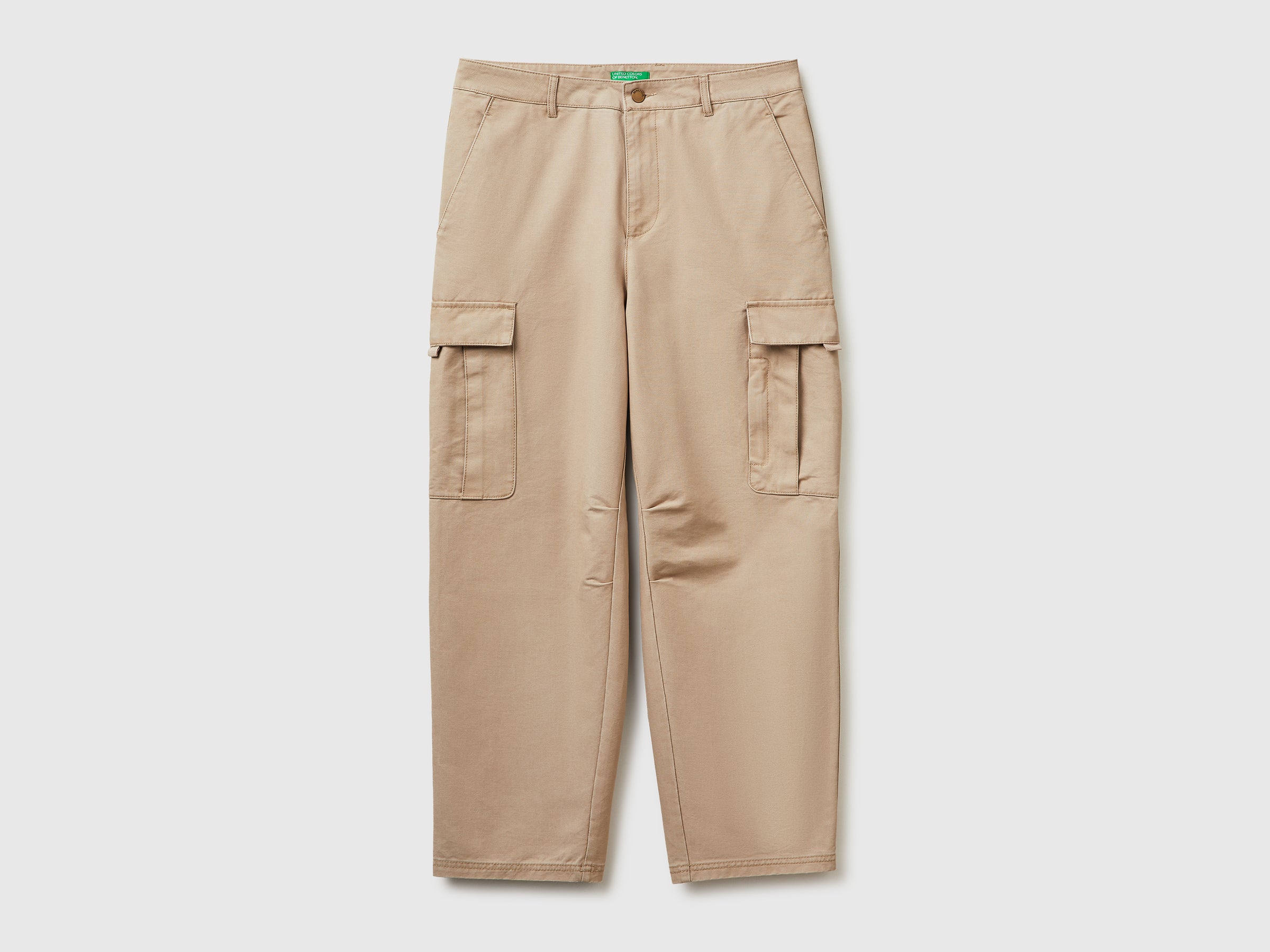 United Colors of Benetton Trousers 4OAEUF061_903 pantaloni cargo cotone 48