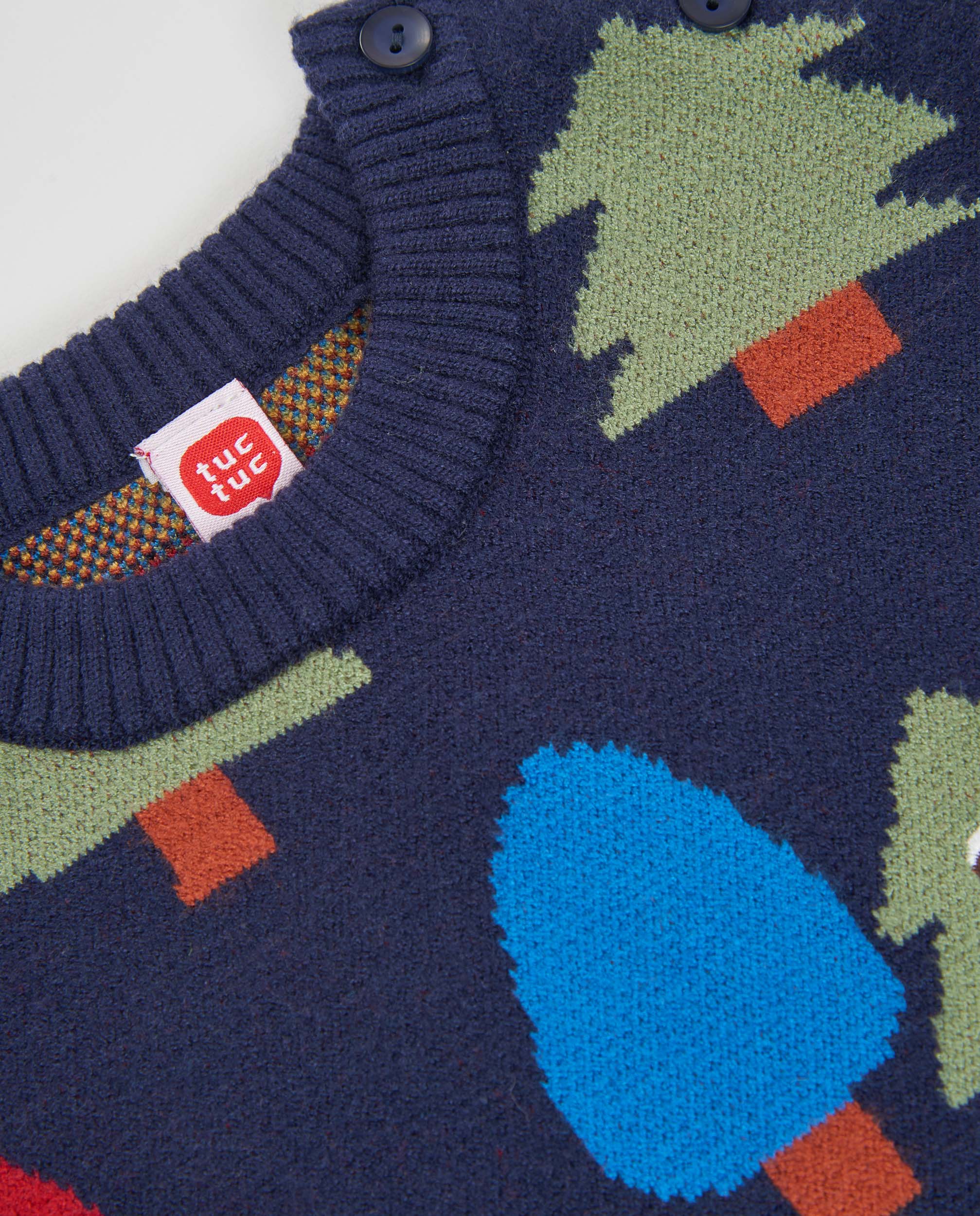 TucTuc Maglioni Maglione Bambino Tricot Blu 4A
