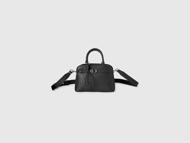 United Colors of Benetton Mini borsa tracolla tessuto spalmato