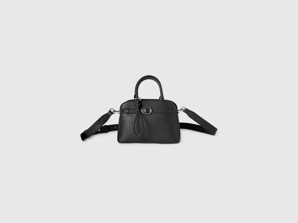 United Colors of Benetton Mini borsa tracolla tessuto spalmato
