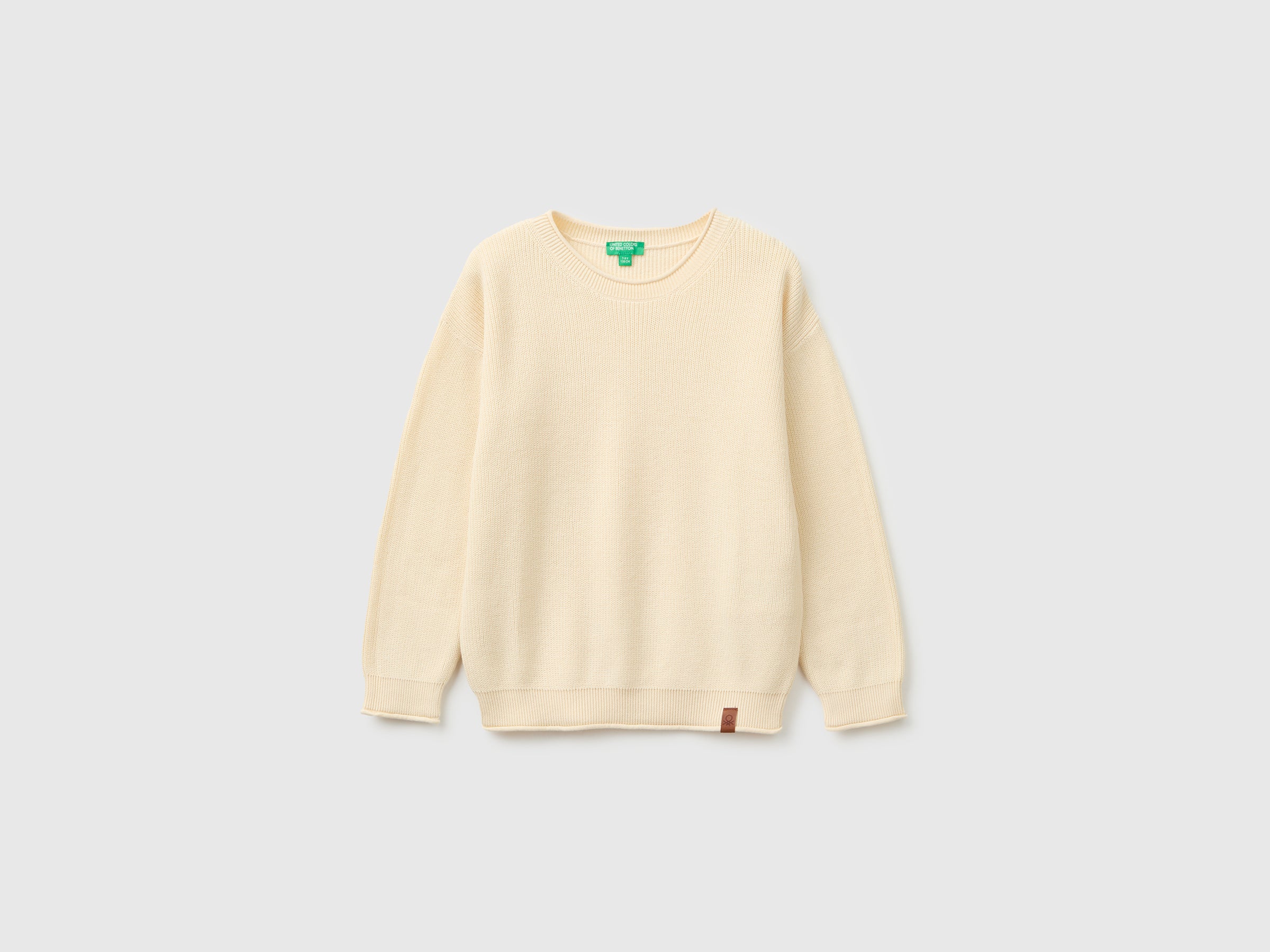 United Colors of Benetton Maglione Girocollo 100% Cotone Lavabile