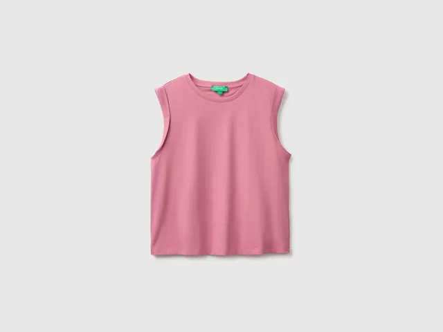 United Colors of Benetton canottiera jersey taglia S puro cotone