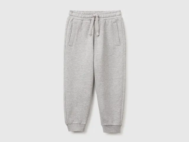 United Colors of Benetton joggers felpa cotone bio bimbo coulisse