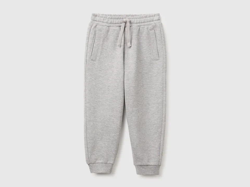 United Colors of Benetton joggers felpa cotone bio bimbo coulisse