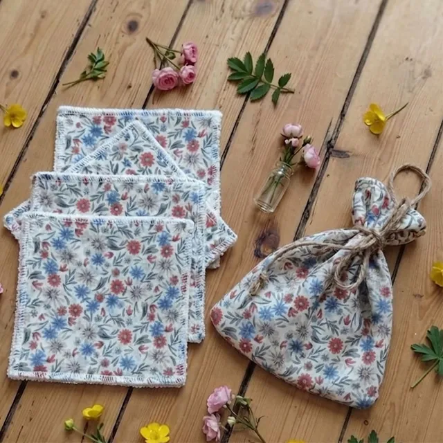 Petite Citrouille Les Essentiels Emma set pochette salviette cotone