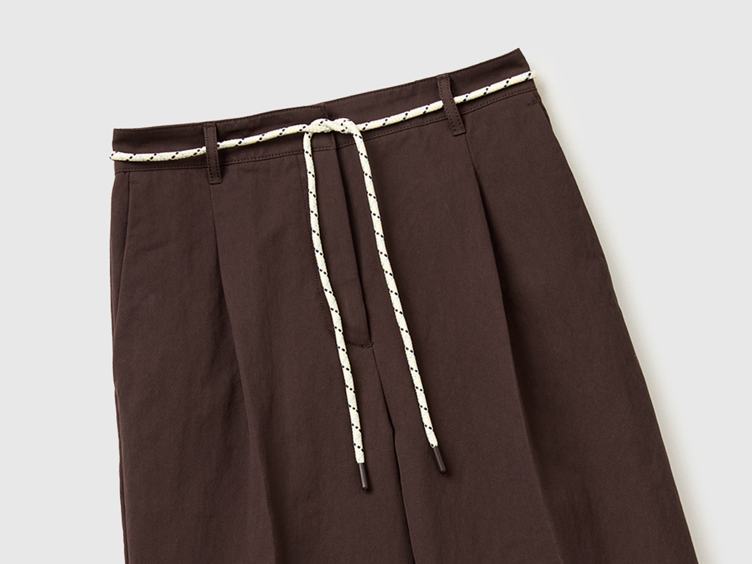 United Colors of Benetton Trousers pantaloni coulisse cotone donna