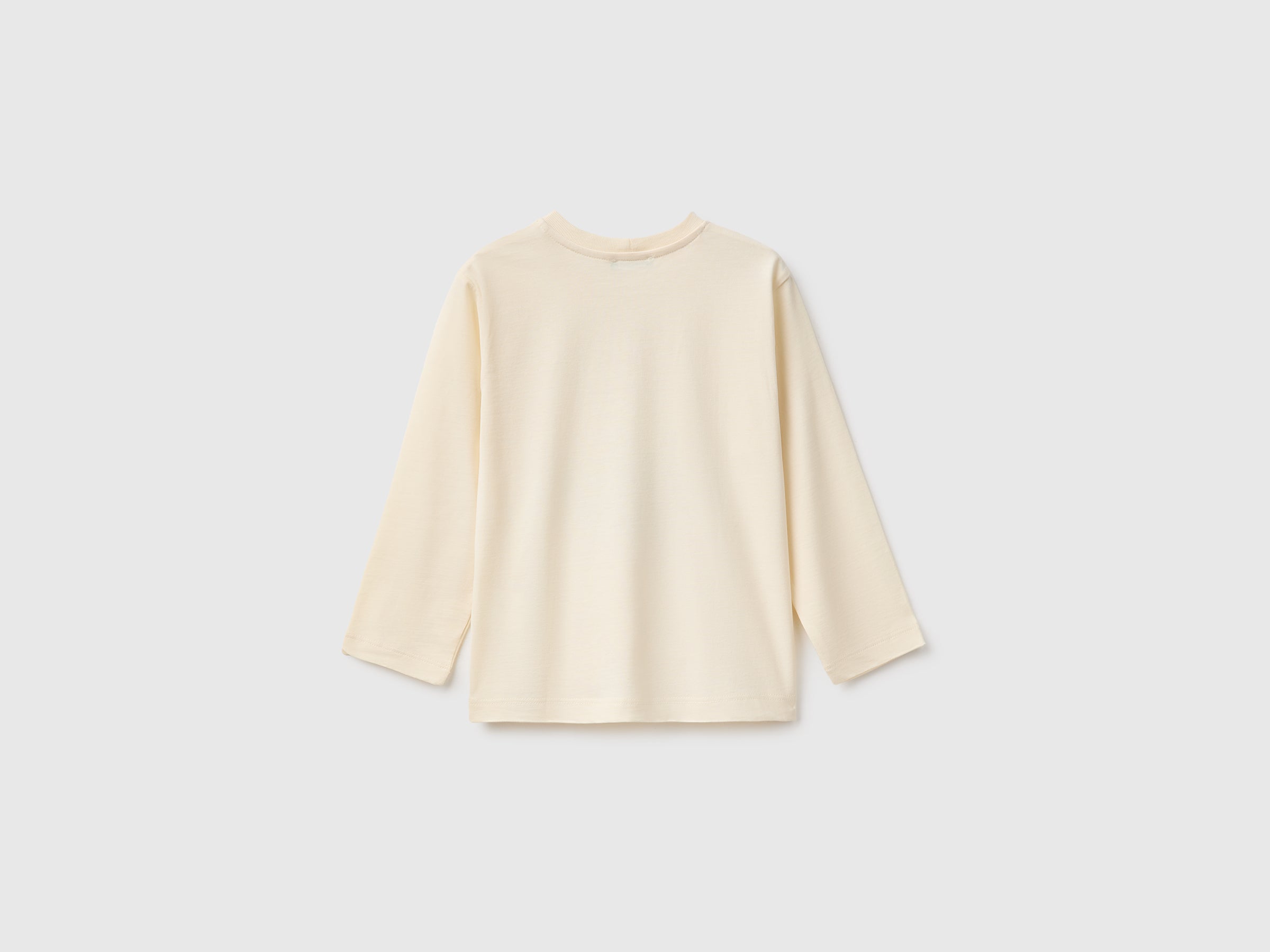 United Colors of Benetton T-shirt bimbo stampa cotone bio