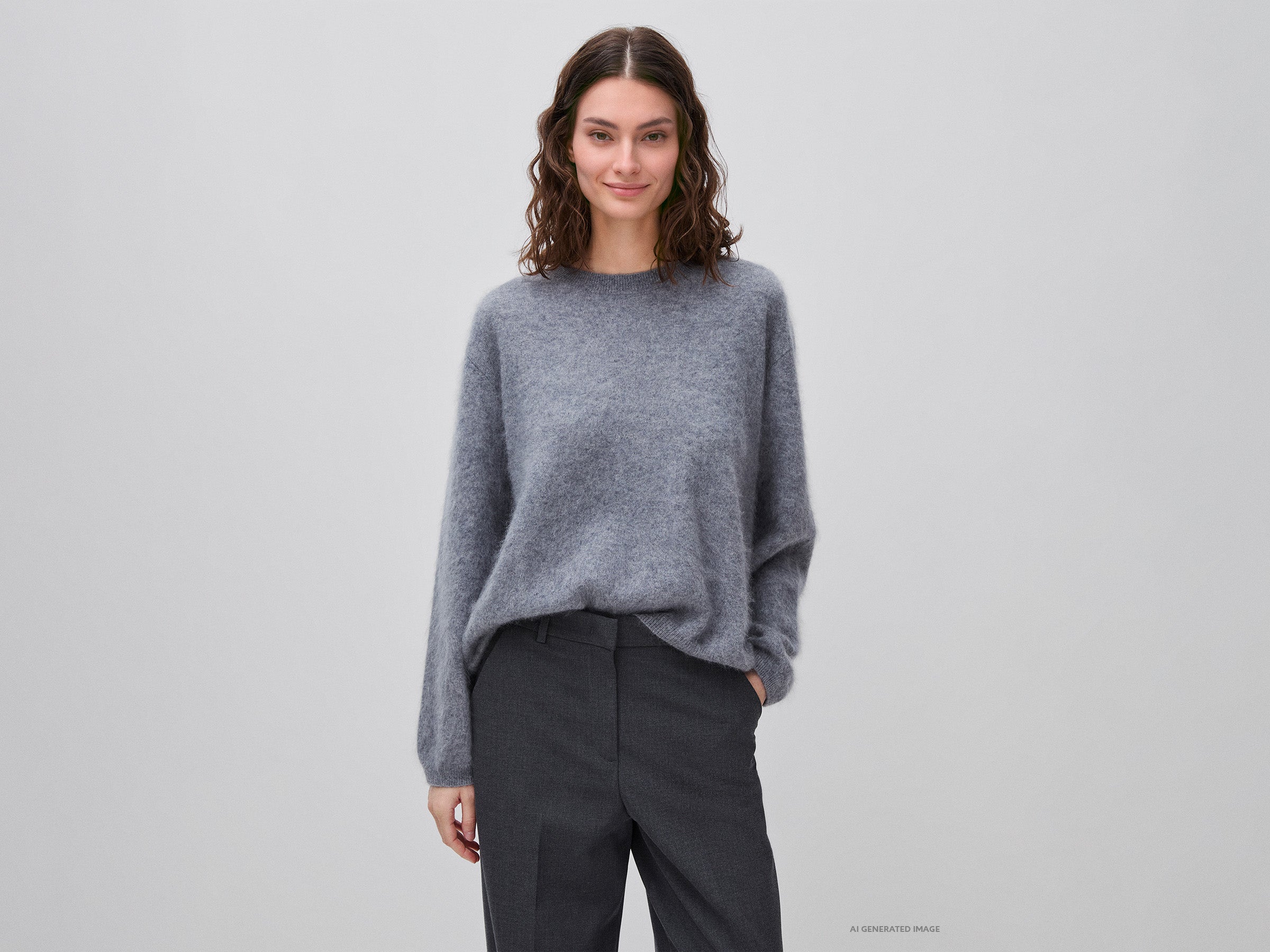 United Colors of Benetton Sweaters maglione lana cashmere seta taglia M