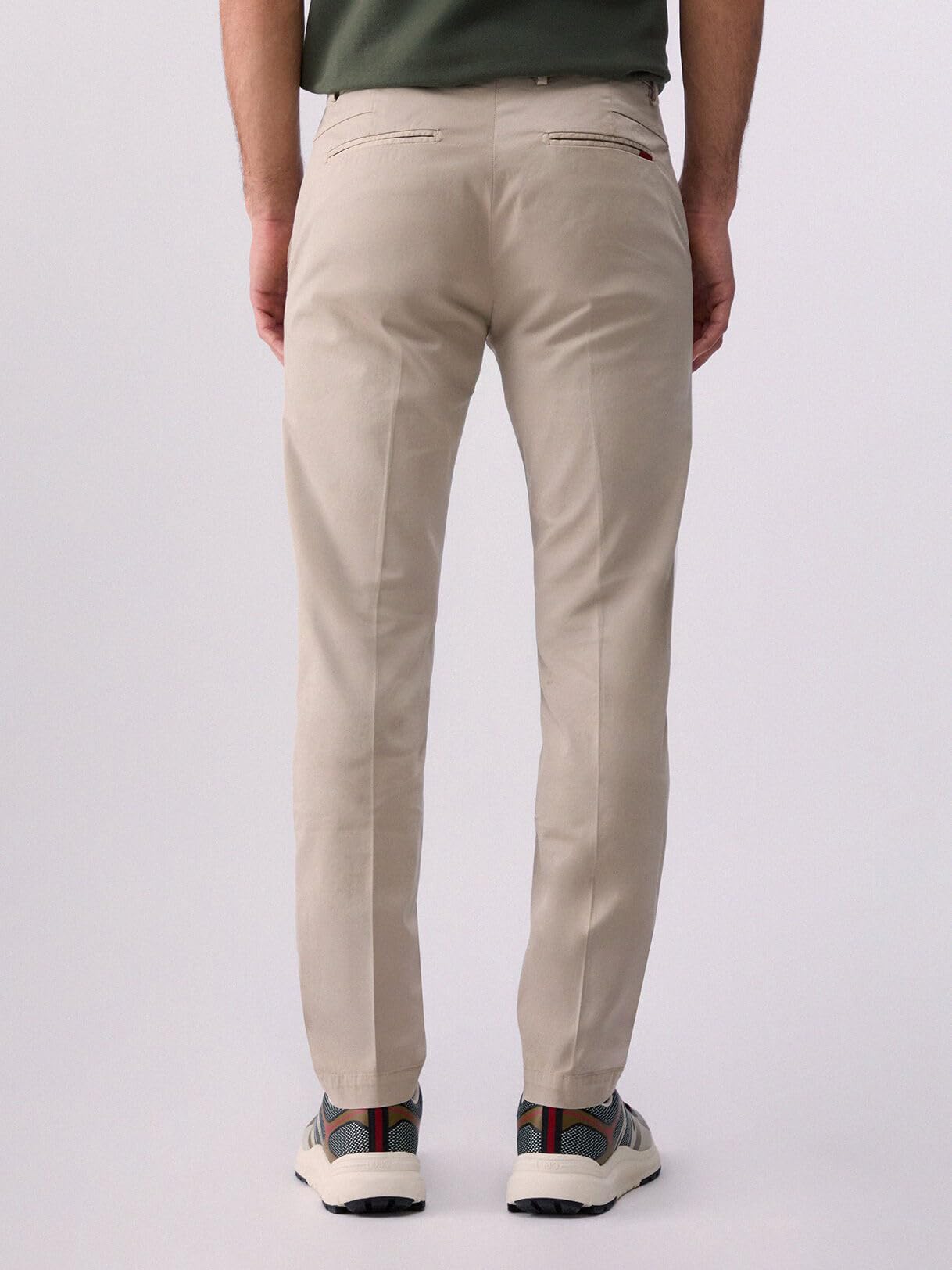 Liu Jo Baby Chino in Raso Pantaloni Raso Cotone