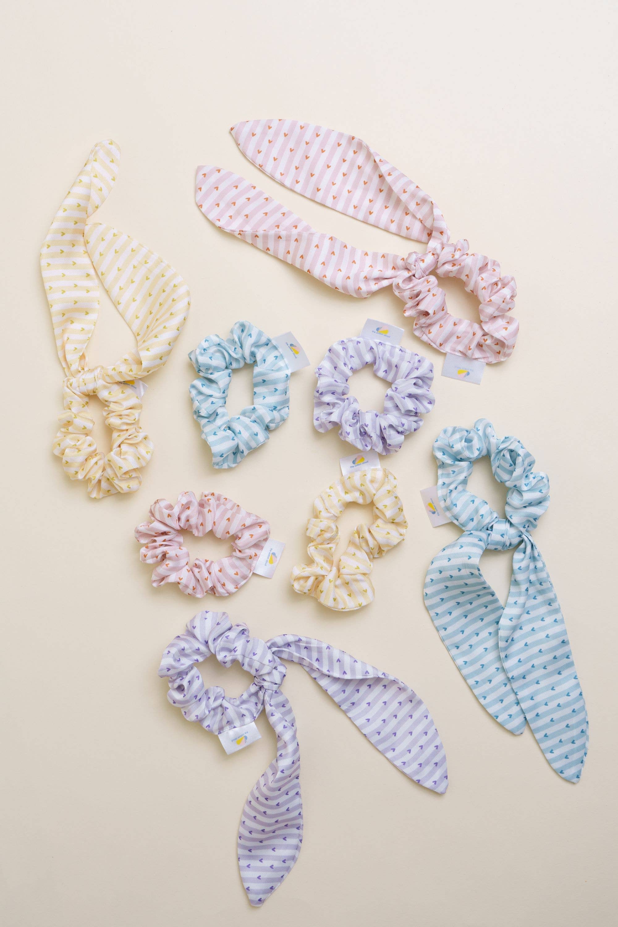 Cotton Cloud Set Mollette Capelli Glitter Acetato
