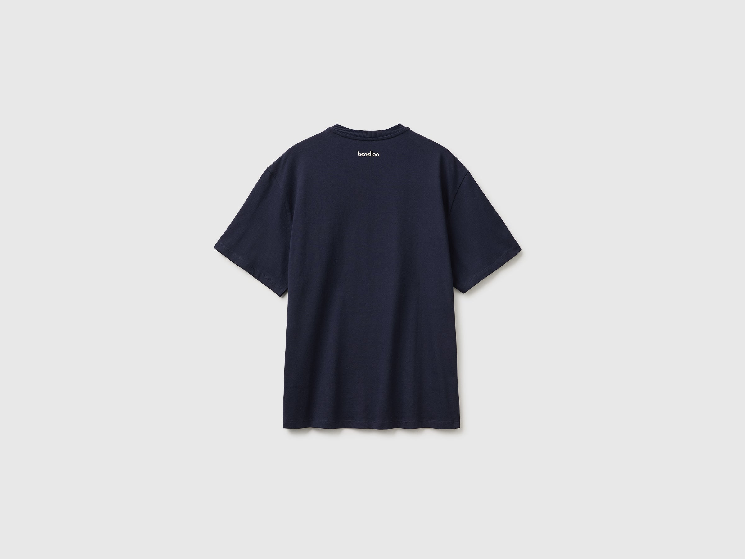 United Colors of Benetton T-shirt cotone bio stampa M
