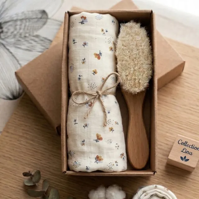 Petite Citrouille Les Essentiels Coffret Lina cofanetto neonato