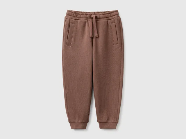 United Colors of Benetton Fleece pantaloni tuta 98 cotone bio
