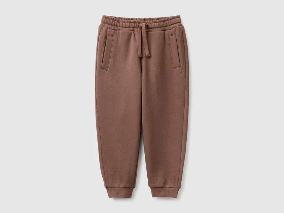 United Colors of Benetton Fleece pantaloni tuta 98 cotone bio