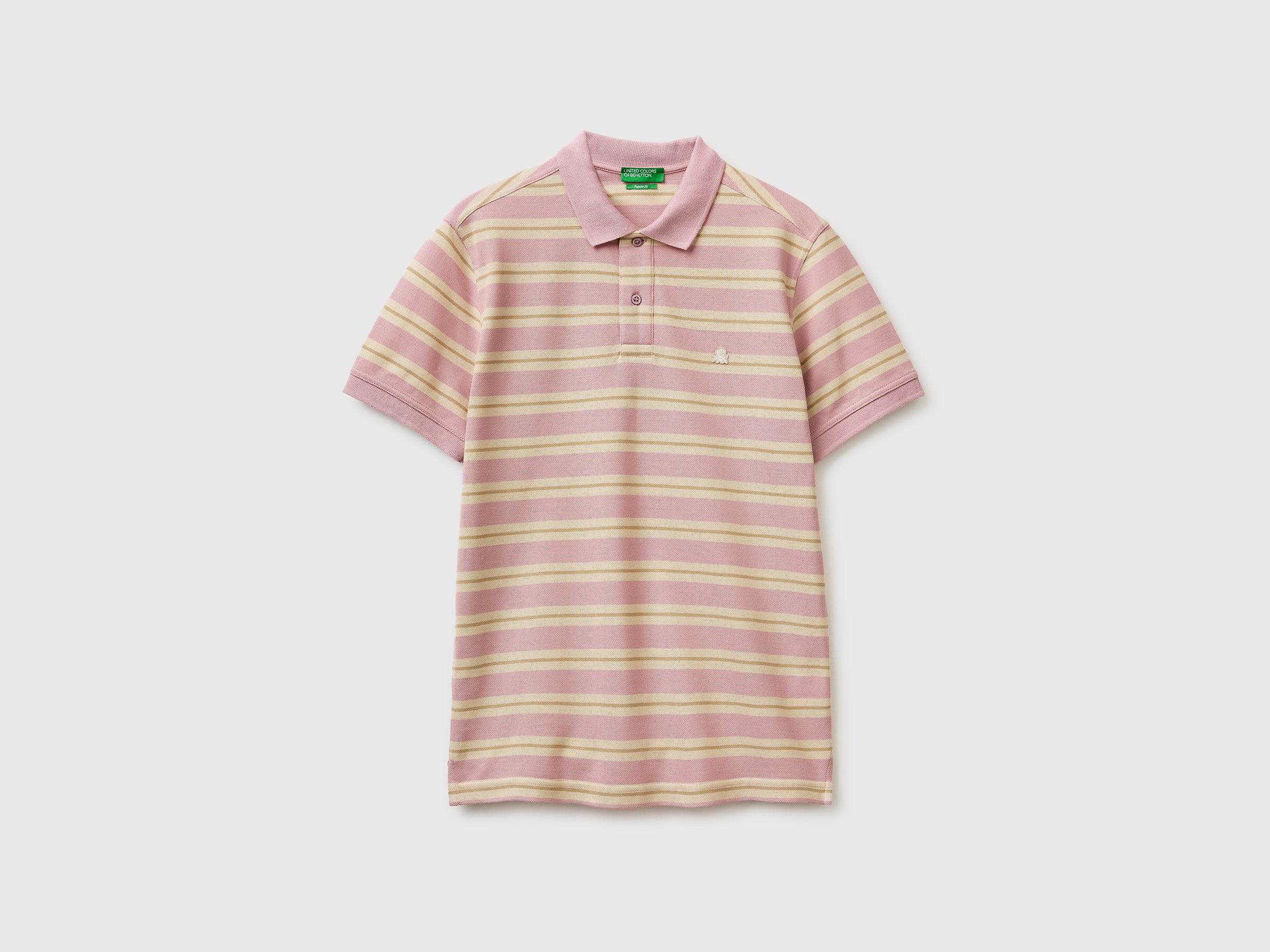 United Colors of Benetton Polo righe cotone bio 3UTCU302S