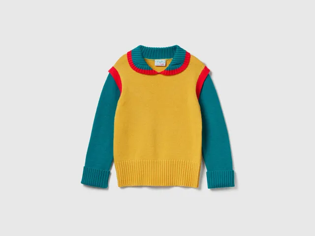 Benetton Sweaters maglione Stranger Things colletto taglia S