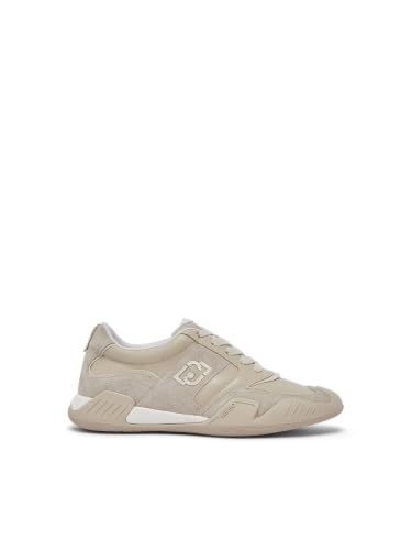 Liu Jo Sneakers Pelle Suede Beige 35 EU suola 3 cm