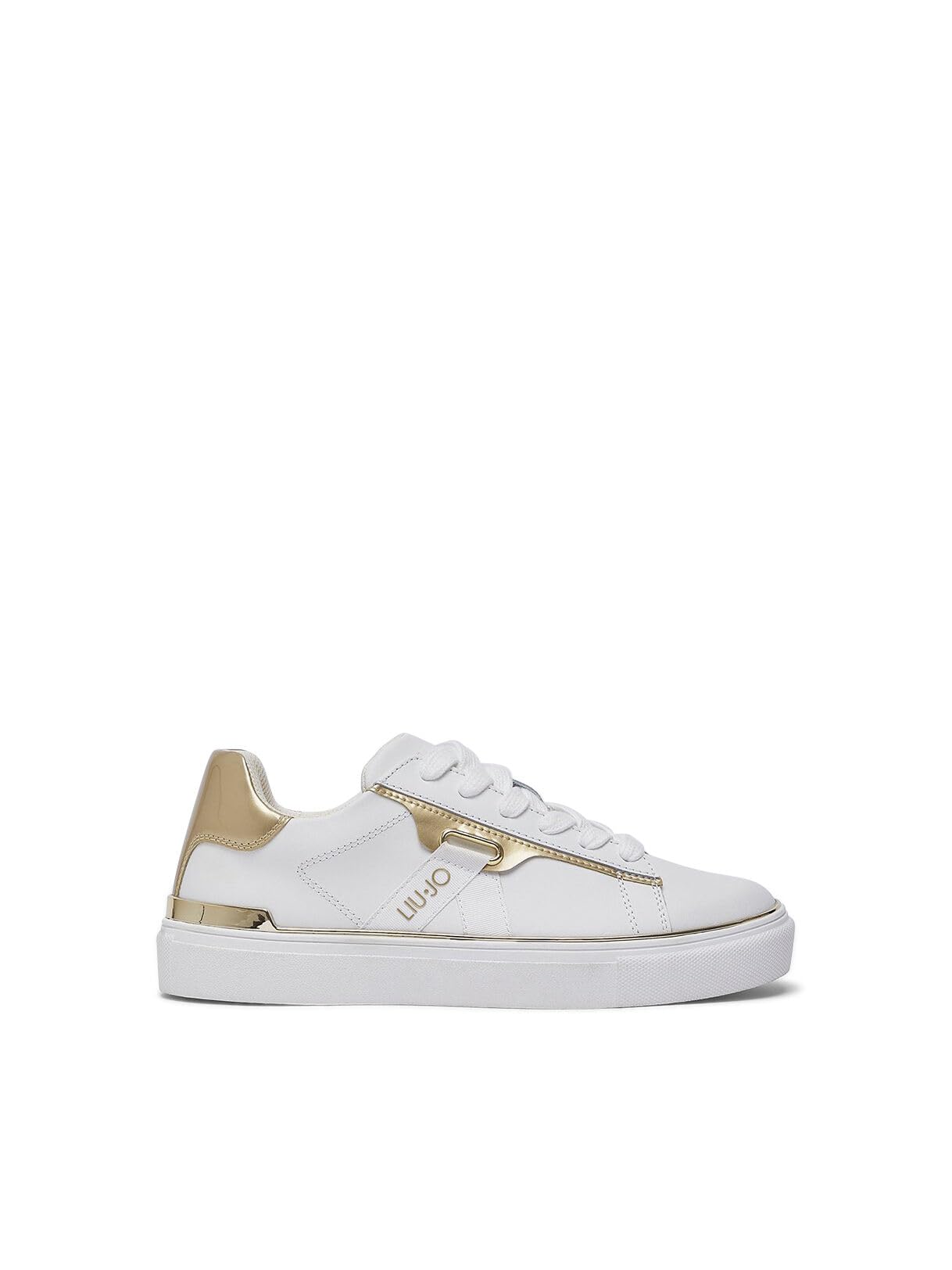 Liu Jo Scarpe Sneakers Pelle Beige 35 EU