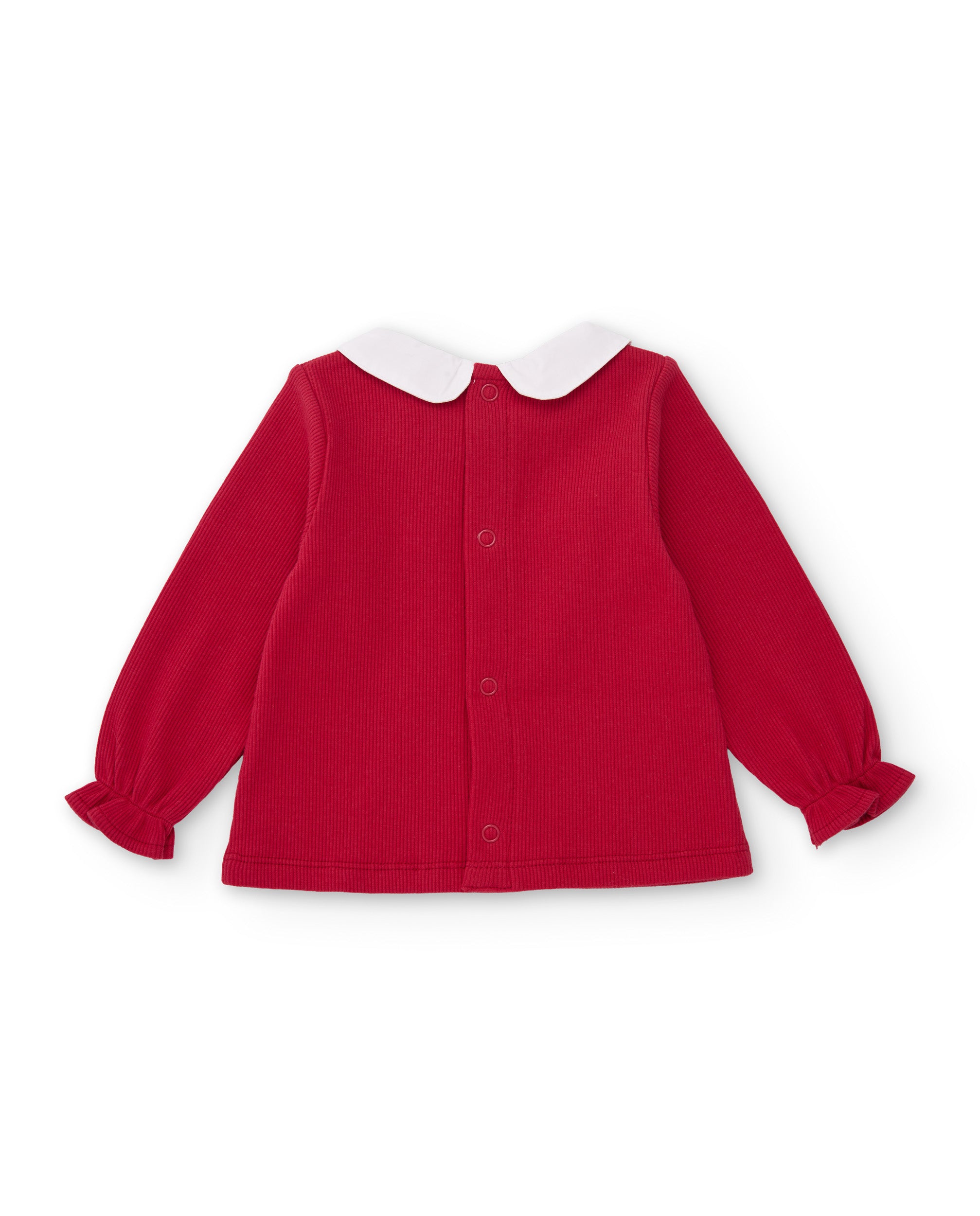 TucTuc Completi Felpa Vestito Set Blu Neonata Cotone