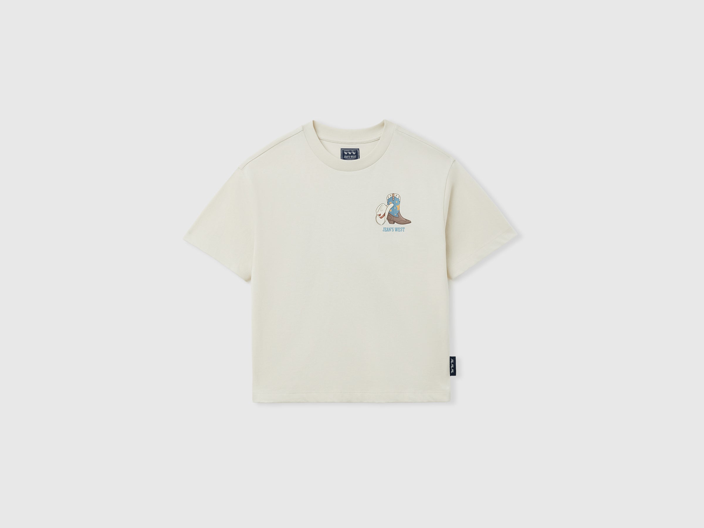 United Colors of Benetton T-shirt stampa western maglietta cotone