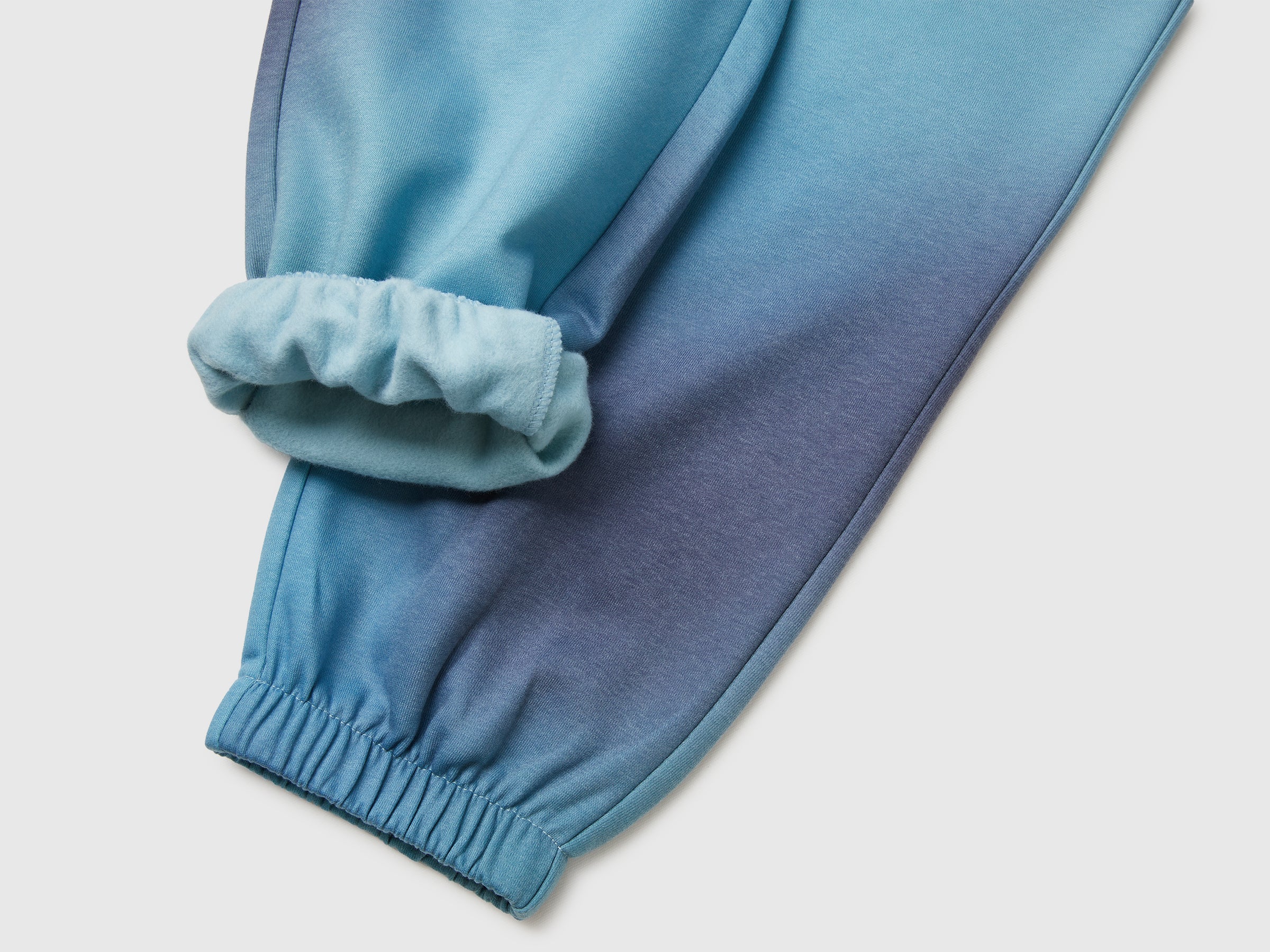 United Colors of Benetton Pantaloni Joggers Cotone Stampa Sfumata