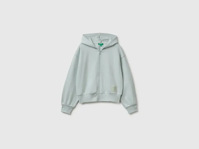 United Colors of Benetton Felpa Cappuccio Cotone Taglia S