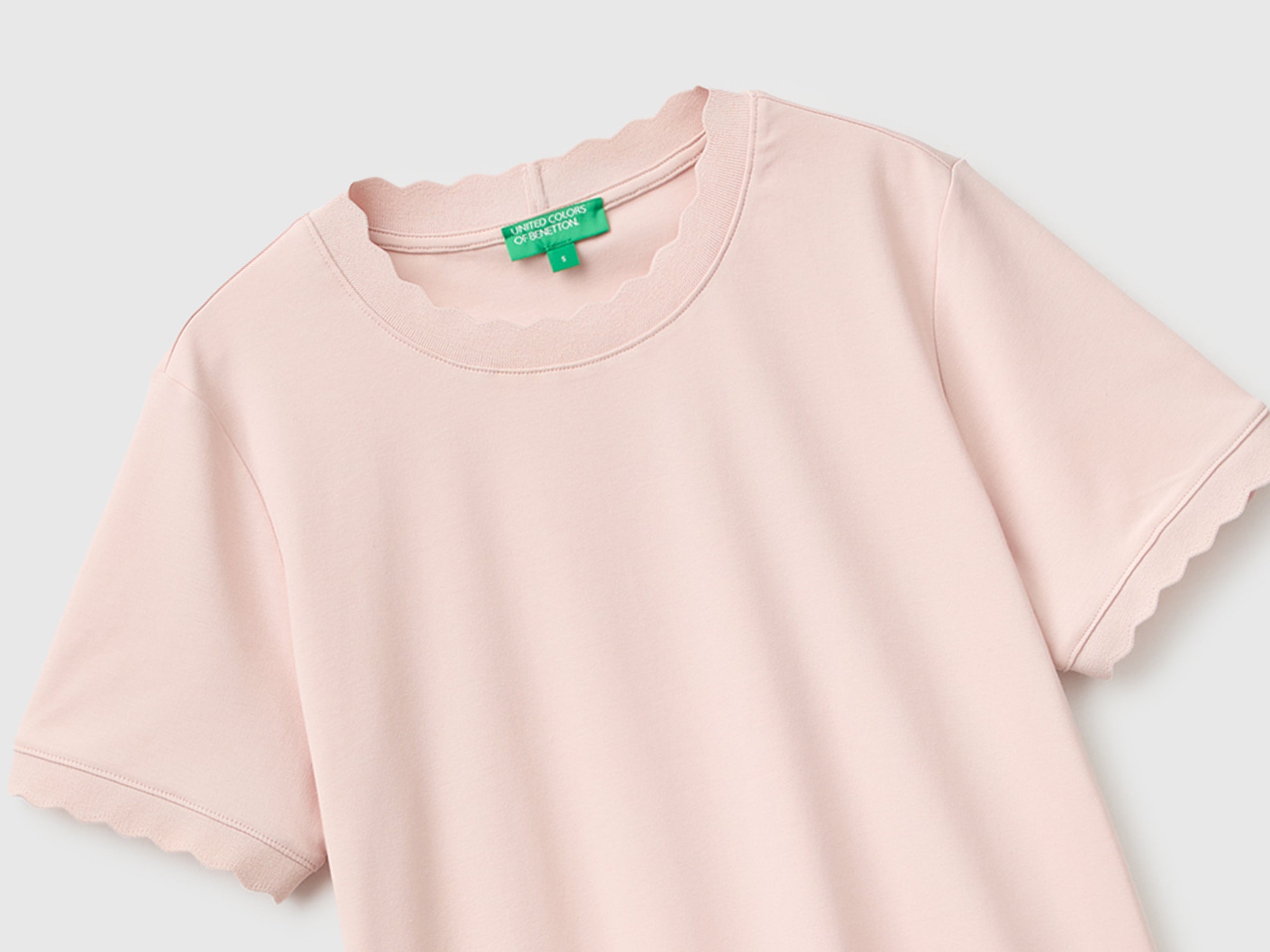 United Colors of Benetton T-Shirt Cotone Scollo Tg M