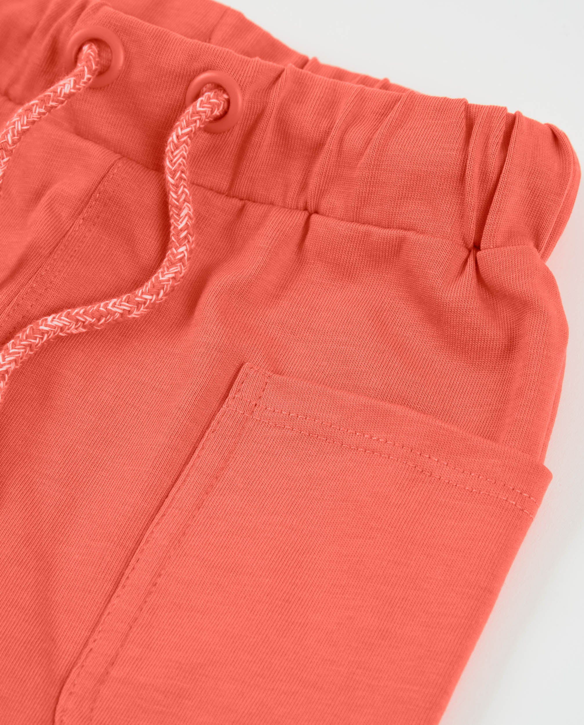 TucTuc Bermuda Bambino Corallo Maglia Vita Elasticizzata