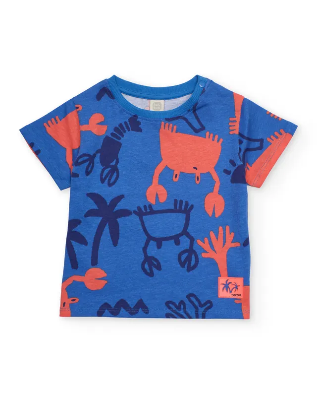 TucTuc Magliette t-shirt bambino blu marina 3 anni