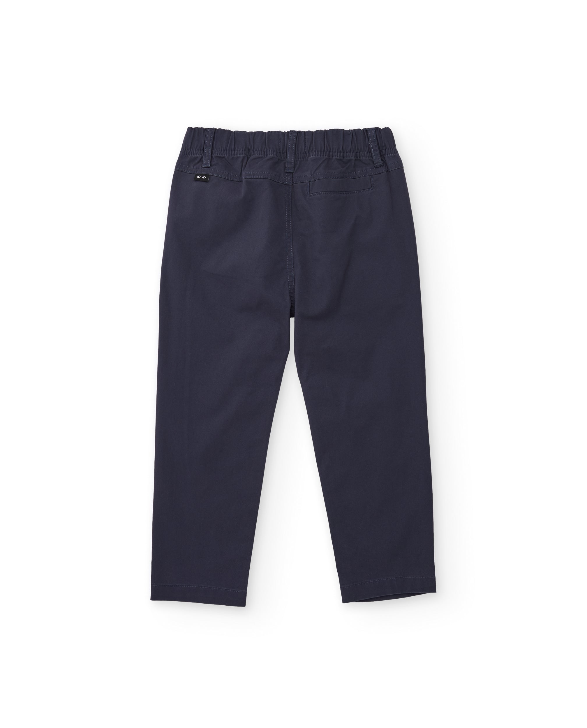 TucTuc Pantaloni Chino Bambino Blu Navy Vita Elasticizzata