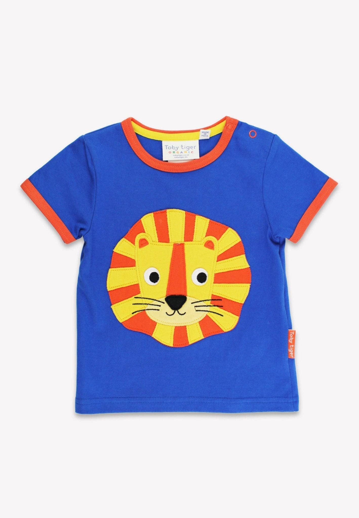 Toby Tiger maglietta Leone cotone biologico bambini