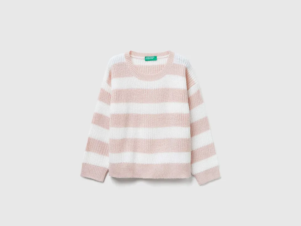 United Colors of Benetton Maglione righe bambino cotone 98