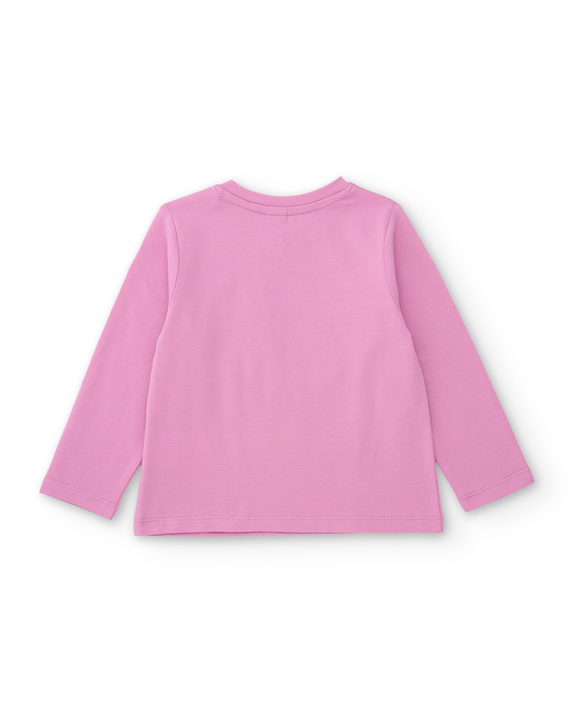 TucTuc Maglietta maglia fiocco bambina rosa cotone