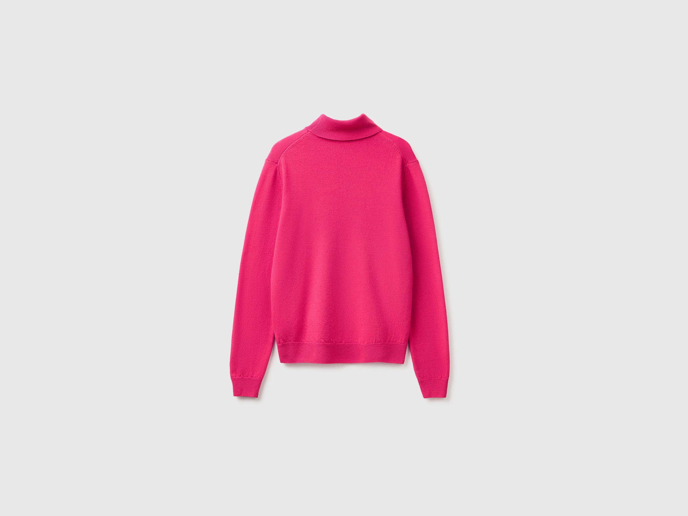 United Colors of Benetton maglione dolcevita merino M lana pura