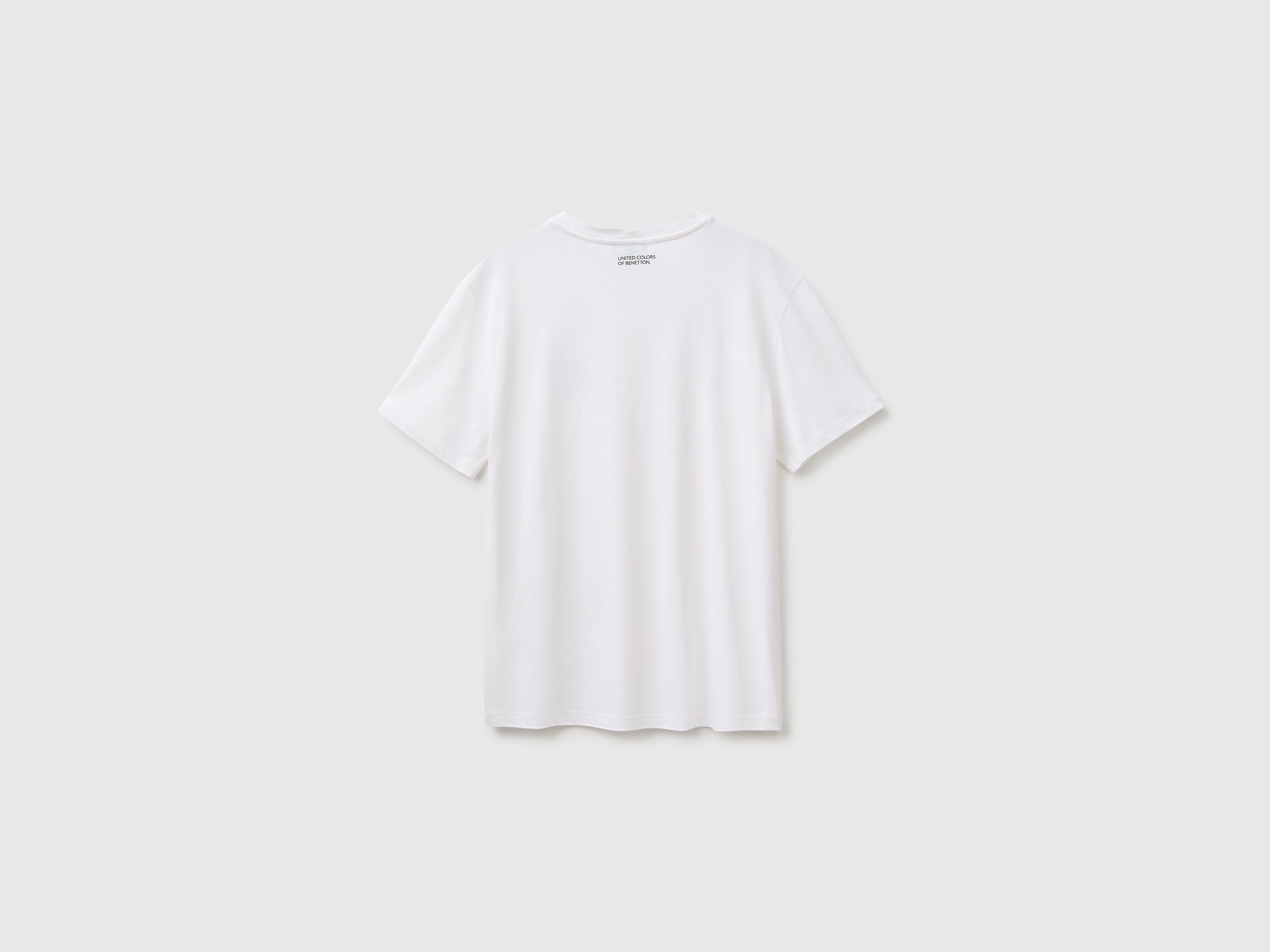 United Colors of Benetton Regular Logo T-shirt maglietta cotone bio