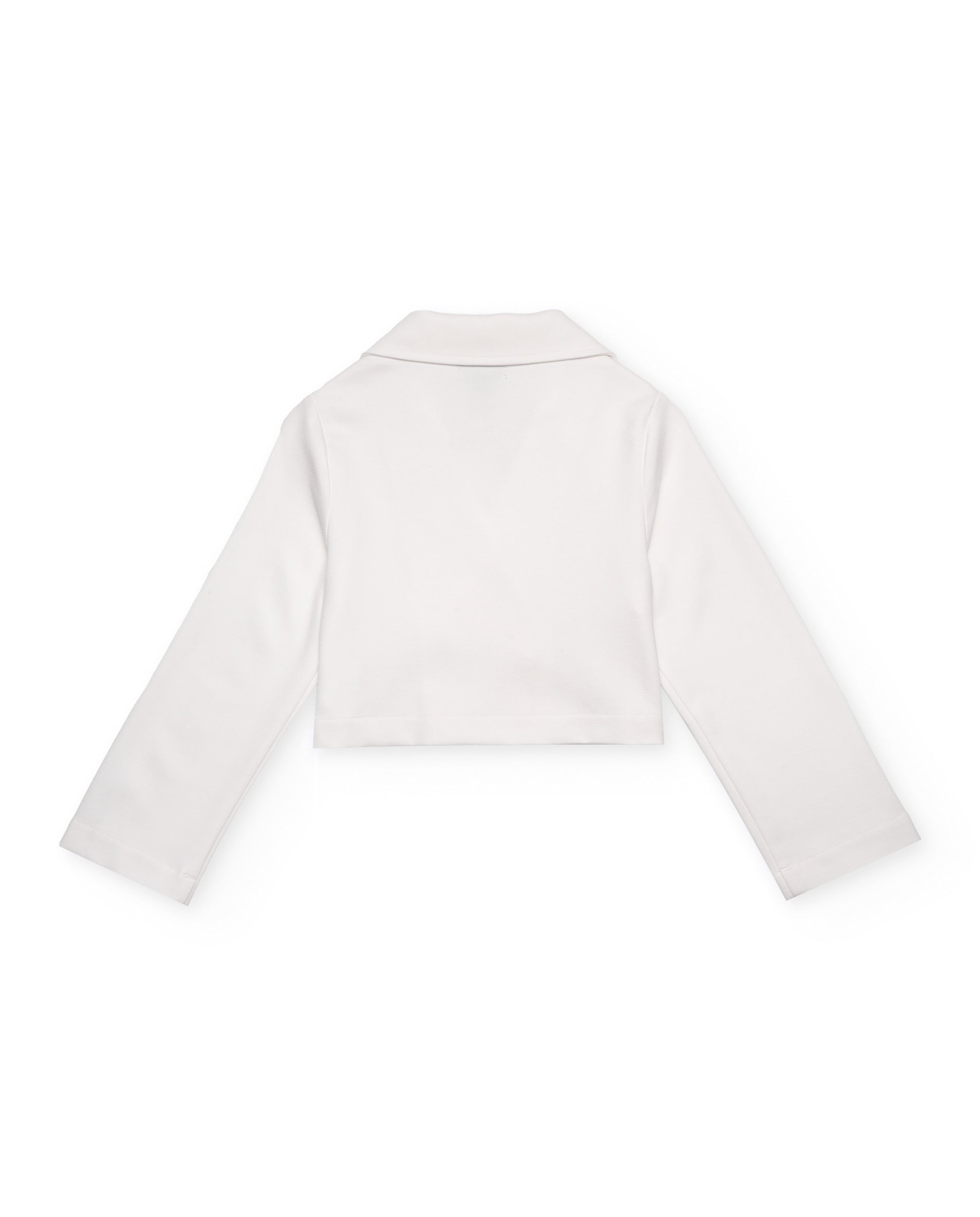 TucTuc Maglioni Blazer Bambina Bianco Bottoni
