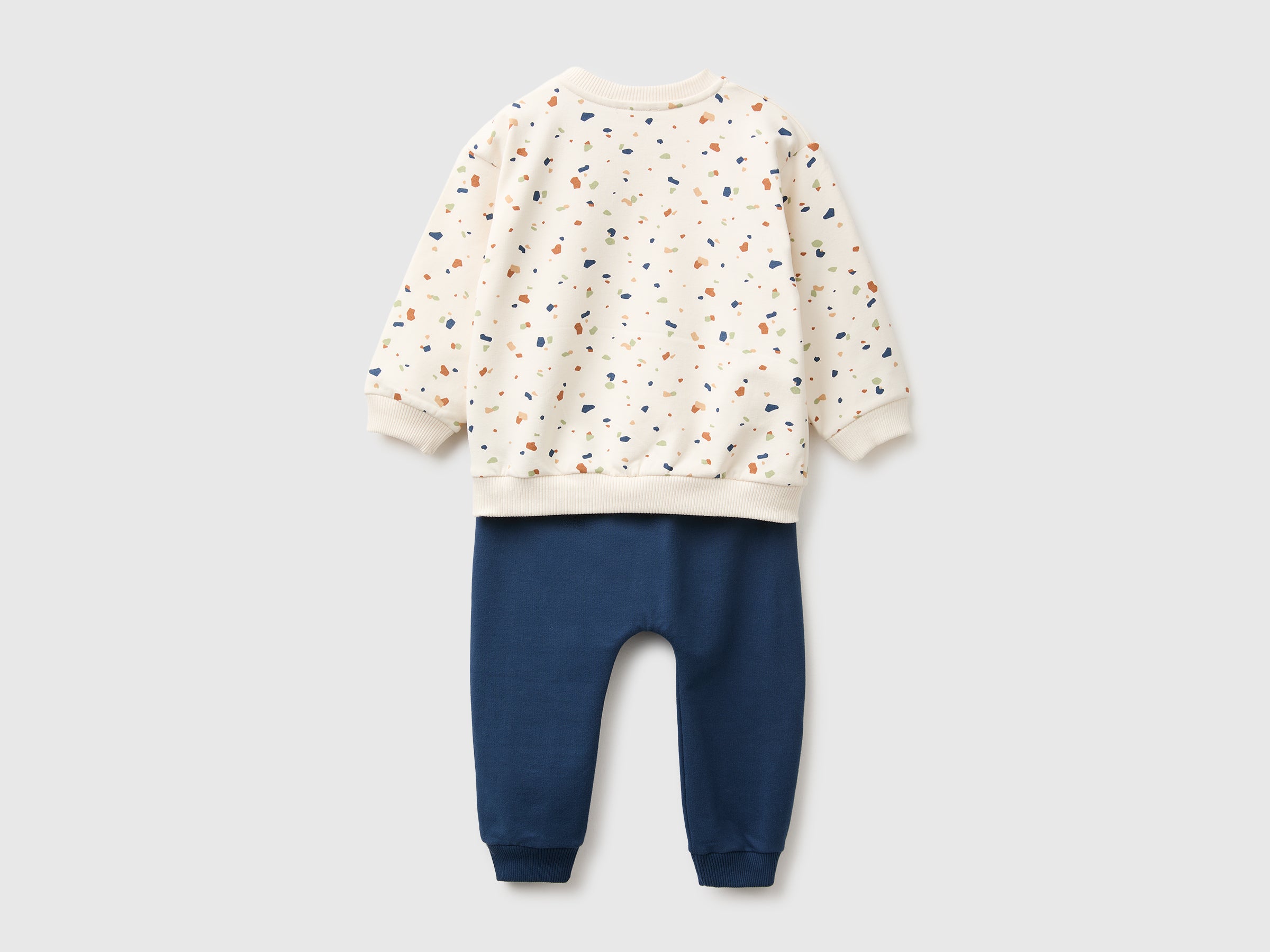 United Colors of Benetton Tuta fantasia completo neonato cotone bio