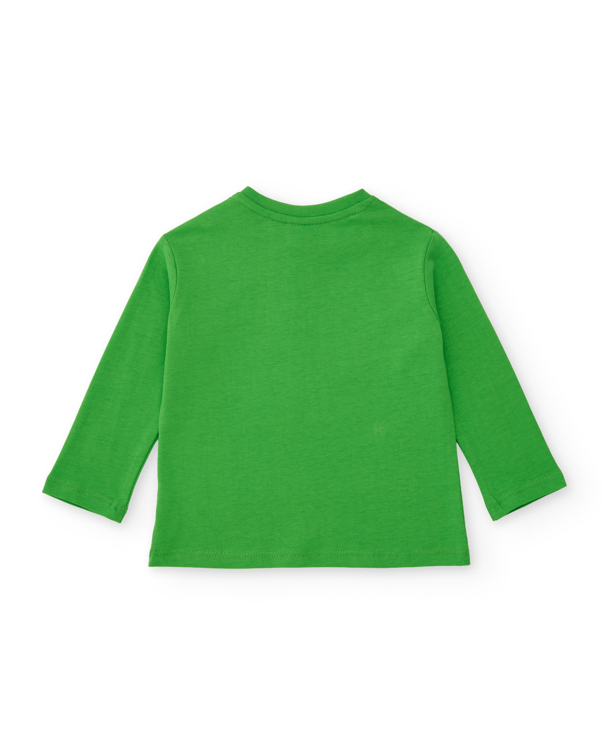 TucTuc Magliette maglia bimbo verde pixel cotone