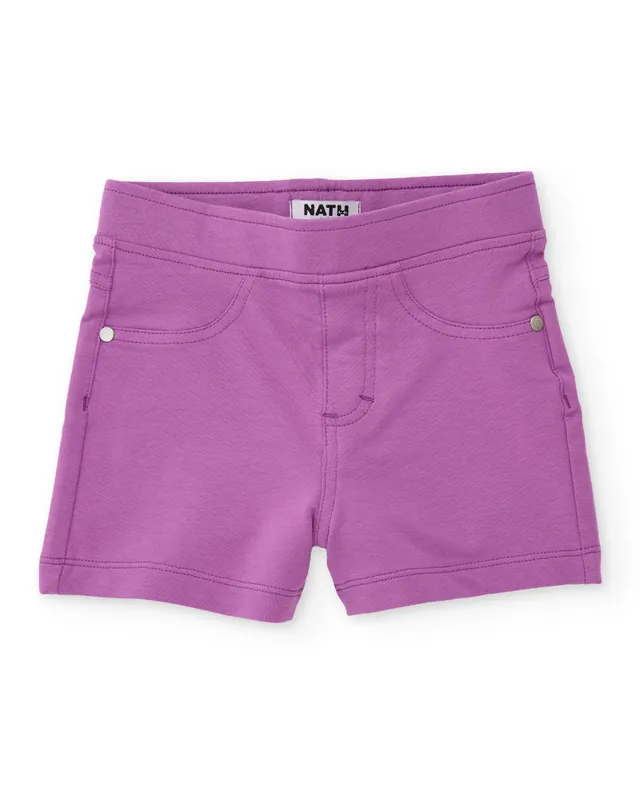 TucTuc Bermuda shorts bambina elasticizzato lilla