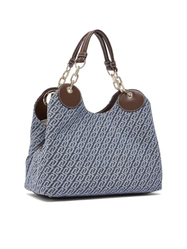Liu Jo Borse Satchel Media Borsa Effetto Denim 00770
