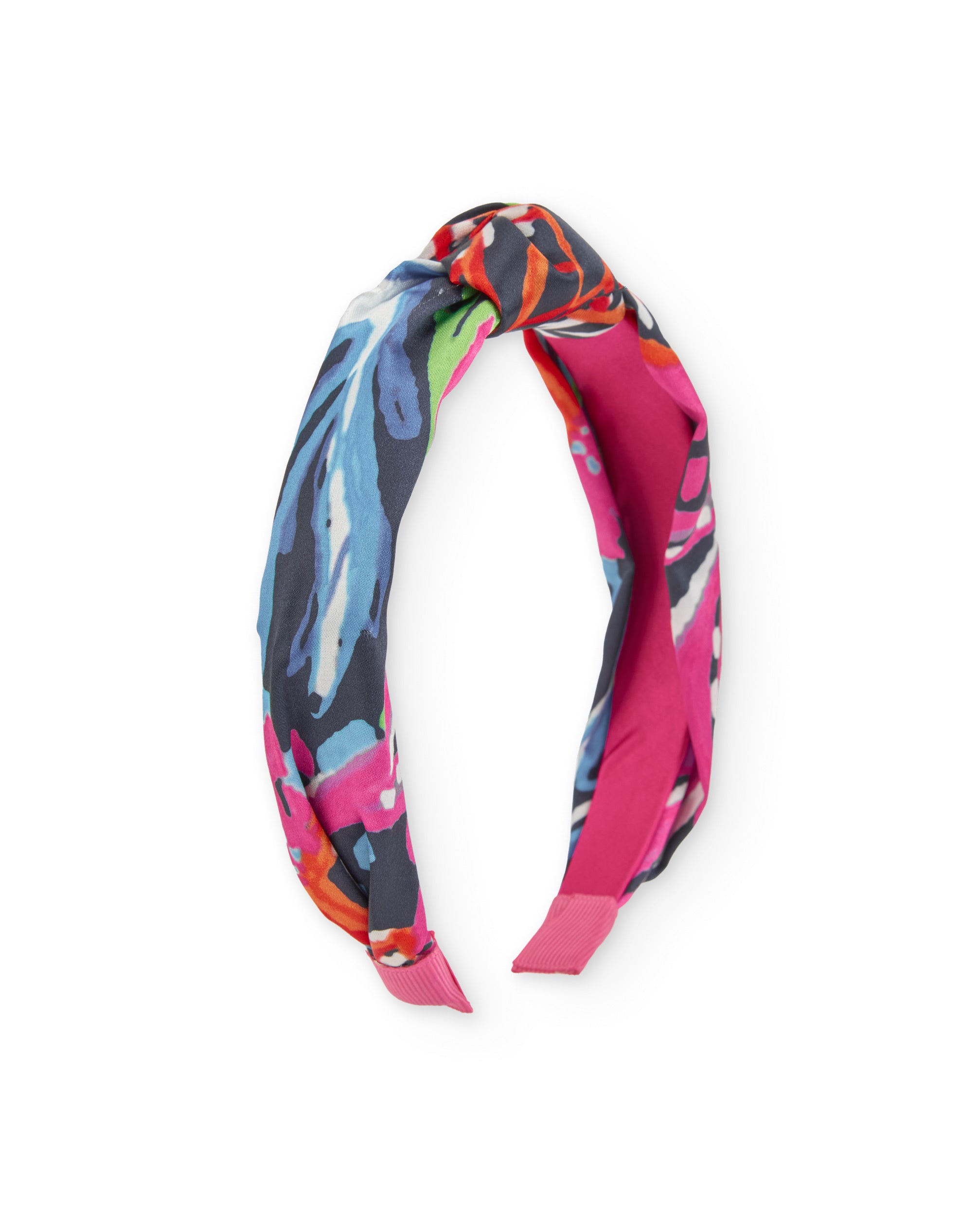 TucTuc Accessori Cerchietto Bimba Rosa Nodo Fiori