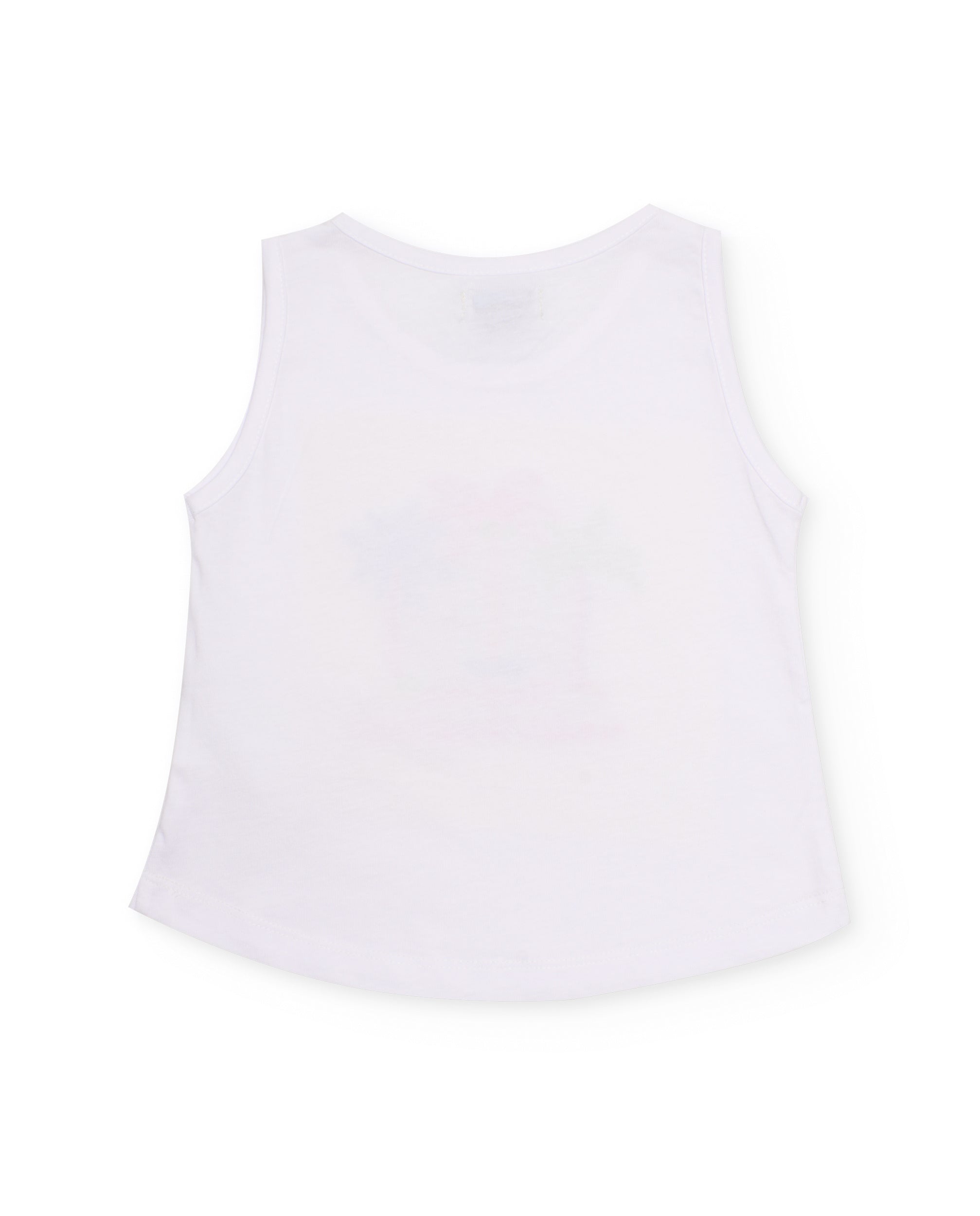 TucTuc Magliette T-shirt palme bambina bianco 8 anni